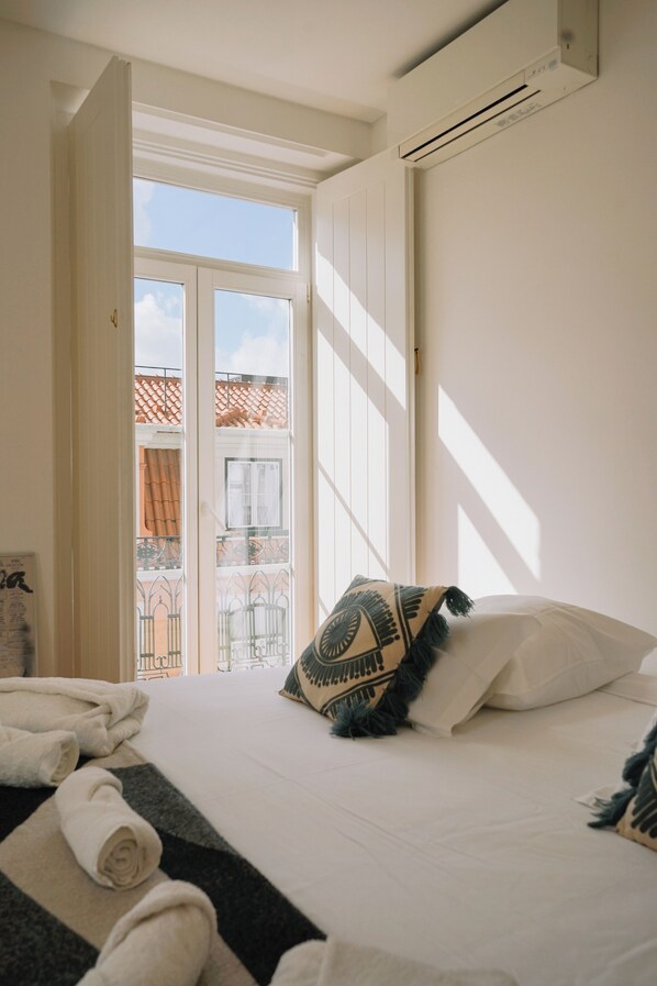 1 sovrum, strykjärn/strykbräda, resesäng och wi-fi