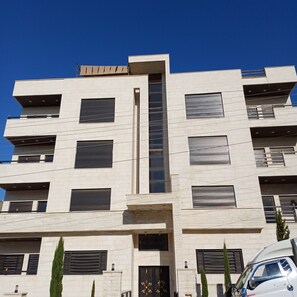 Façade de l’hébergement