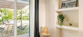 Charming house with garden near Lyon, airport and Eurexpo