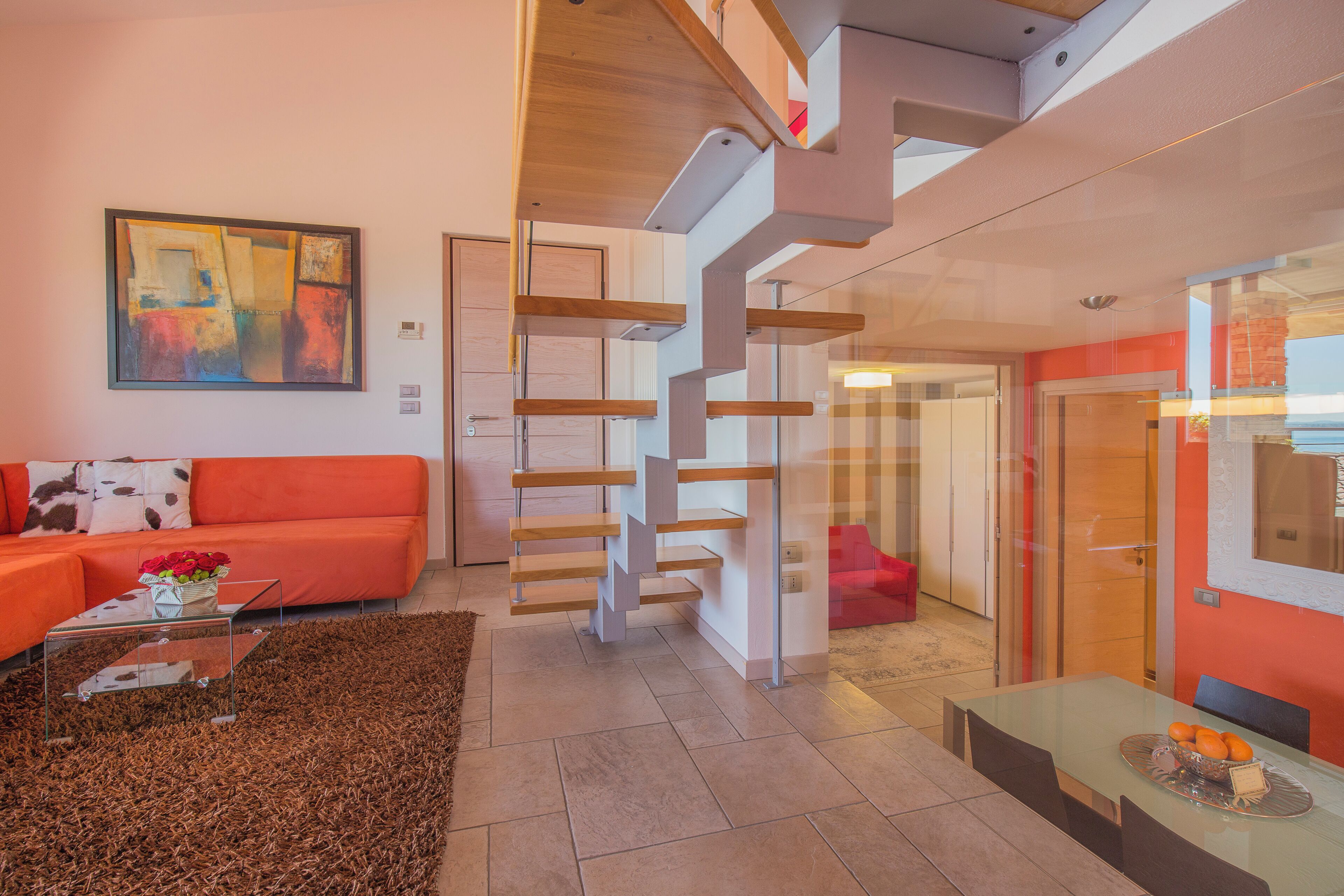 Villa, Lake View | Living area