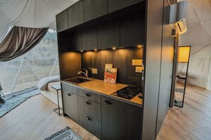 2 bedrooms, iron/ironing board, travel crib, WiFi - Dome Retreat Near Zion. Hot Tub and Sauna. (Glendale)