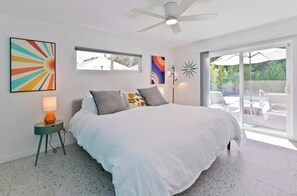 3 bedrooms, iron/ironing board, travel cot, WiFi