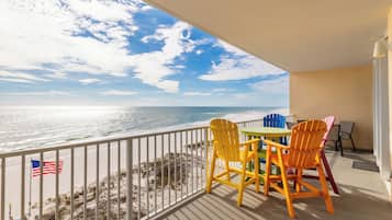 Signature Condo, 3 Bedrooms, Non Smoking, Beach View | Balcony view