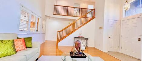 TV connectée, cheminée