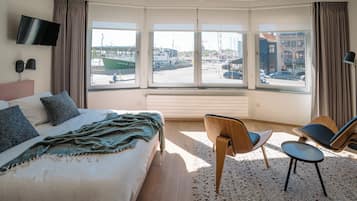 Luxe studio | 1 slaapkamer, een kluis op de kamer, een laptopwerkplek