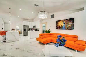 Interior - Private Pool, 8 Mi to Beach: Chic Cape Coral Home (Cape Coral)