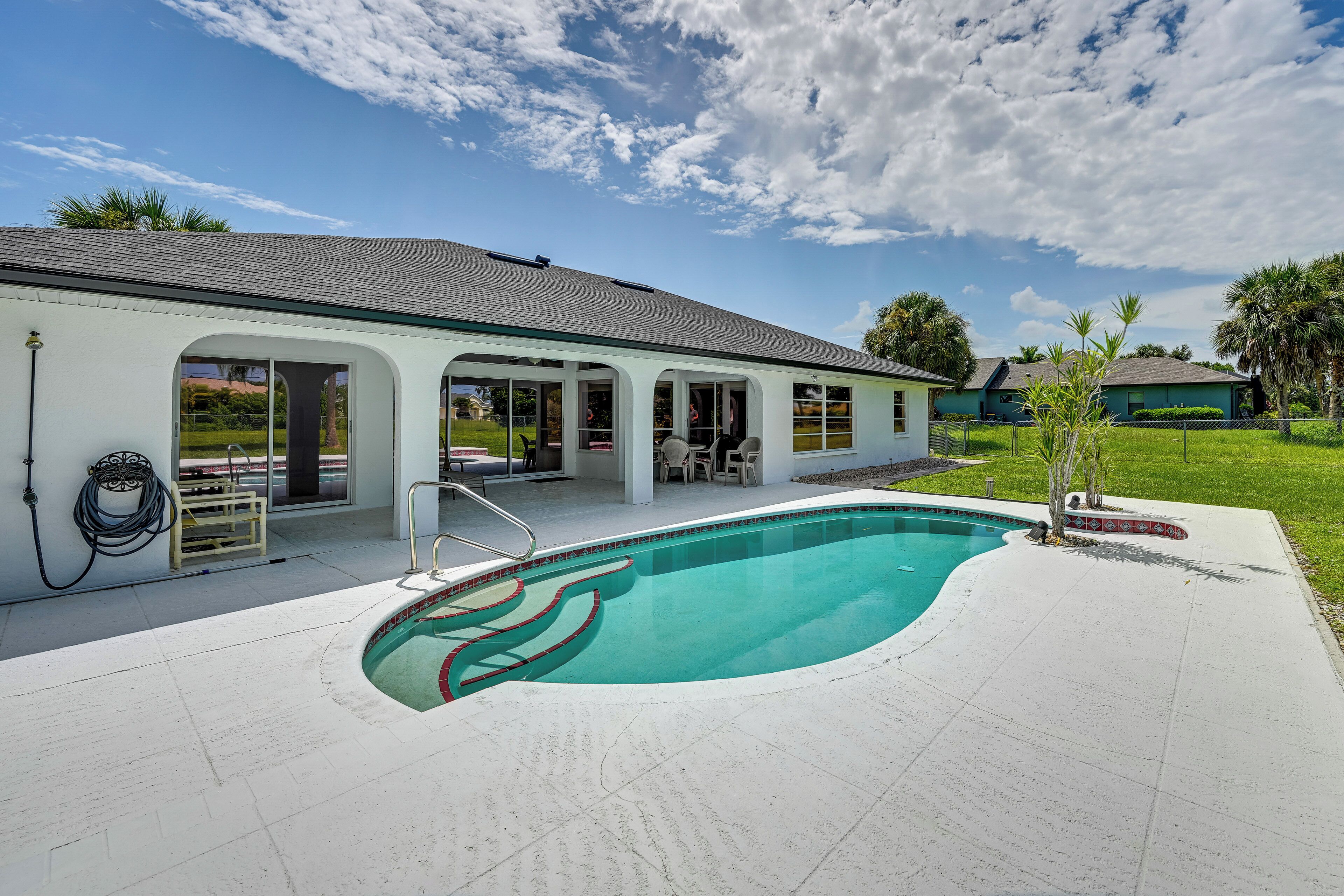 Façade de l’hébergement