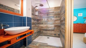 Basic-Apartment, Meerblick | Badezimmer