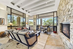 Smart TV, fireplace, DVD player, table football - Above Scottsdale Desert Oasis | Troon North | Pool/Spa | Billiards | Luxury (Scottsdale)