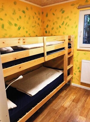 2 slaapkamers, beddengoed