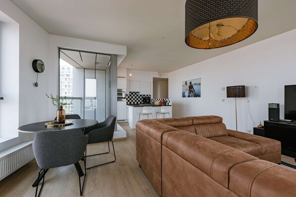 Apartamento | 1 dormitorio, escritorio, Internet