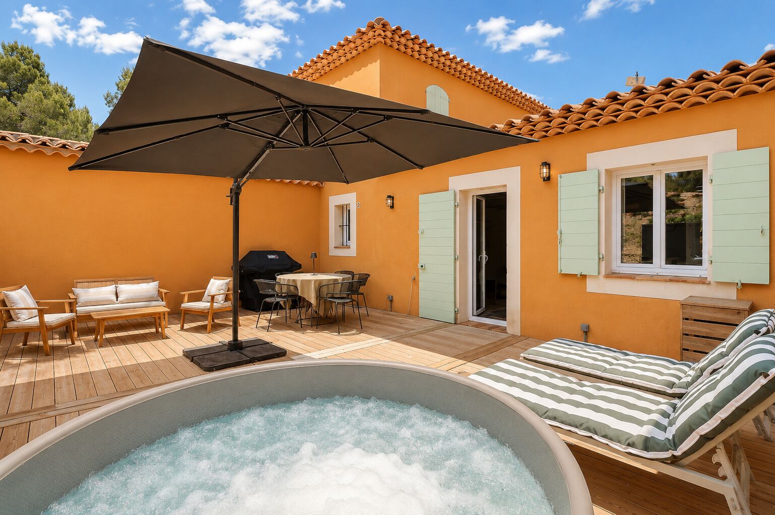 Comfort Loft, Garden View | Terrace/patio