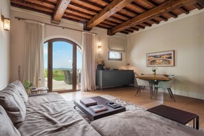 Condo, Hill View | Living area | 32-inch TV with cable channels