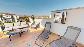 Terrace/patio - Penthouse Rosa - A Murcia Holiday Rentals Property (Roldan)