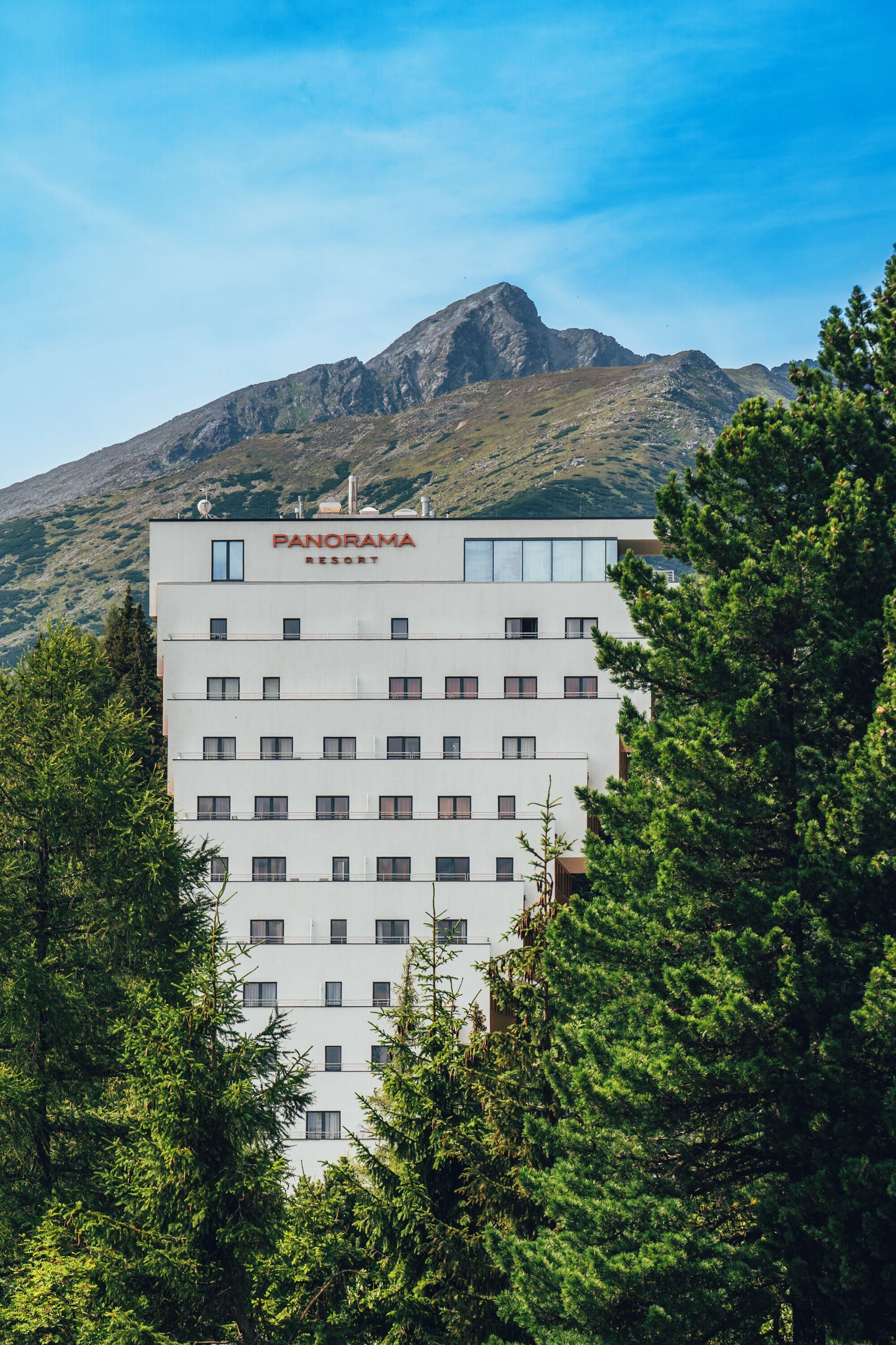 Fassade der Unterkunft