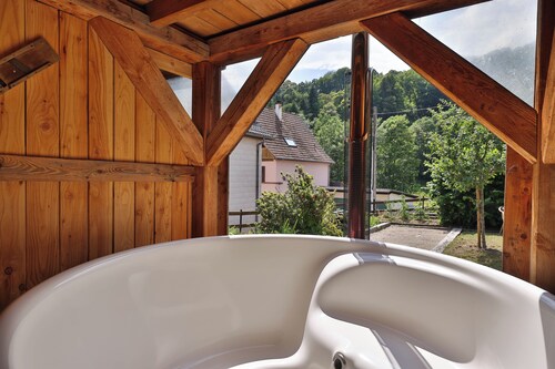 Chalet du Tanet in Soultzeren for 7 people spa sauna