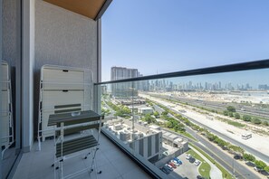 Appartement Deluxe, balcon, vue ville | Balcon