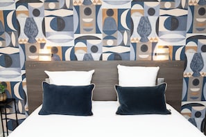 Chambre Double, 1 lit double | Bureau, espace de travail pour ordinateur portable, Wi-Fi gratuit