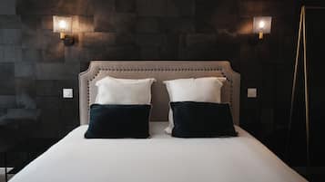 Comfort-dobbeltværelse | Skrivebord, arbejdsområde til bærbare computere, gratis Wi-Fi