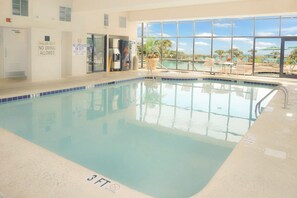 Indoor pool, a heated pool