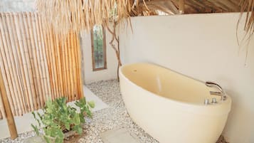 Towels, soap, toilet paper