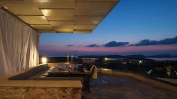 Opções para refeição ao ar livre