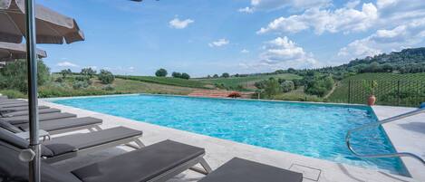 Seasonal outdoor pool