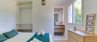 Merlin - charmant apt avec jardin