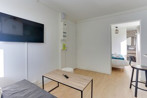 1 Schlafzimmer, Bügeleisen/Bügelbrett, kostenloses WLAN, Bettwäsche