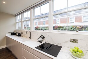 Private kitchen - Spacious 1 Bed Loft Apartment in Dublin City Centre (Dublin)