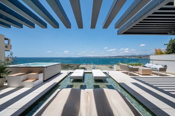 Indoor pool, a heated pool