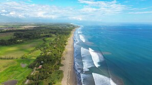 在海灘附近、免費海灘接駁車
