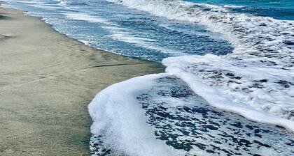 Cabaña frente al mar con piscina privada 7