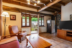 Televisión y reproductor de DVD 