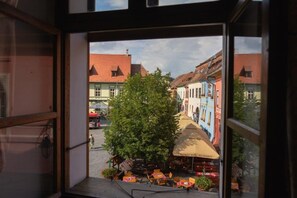 Blick von der Unterkunft