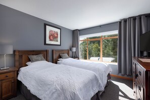 2 slaapkamers, een strijkplank/strijkijzer, wifi, beddengoed