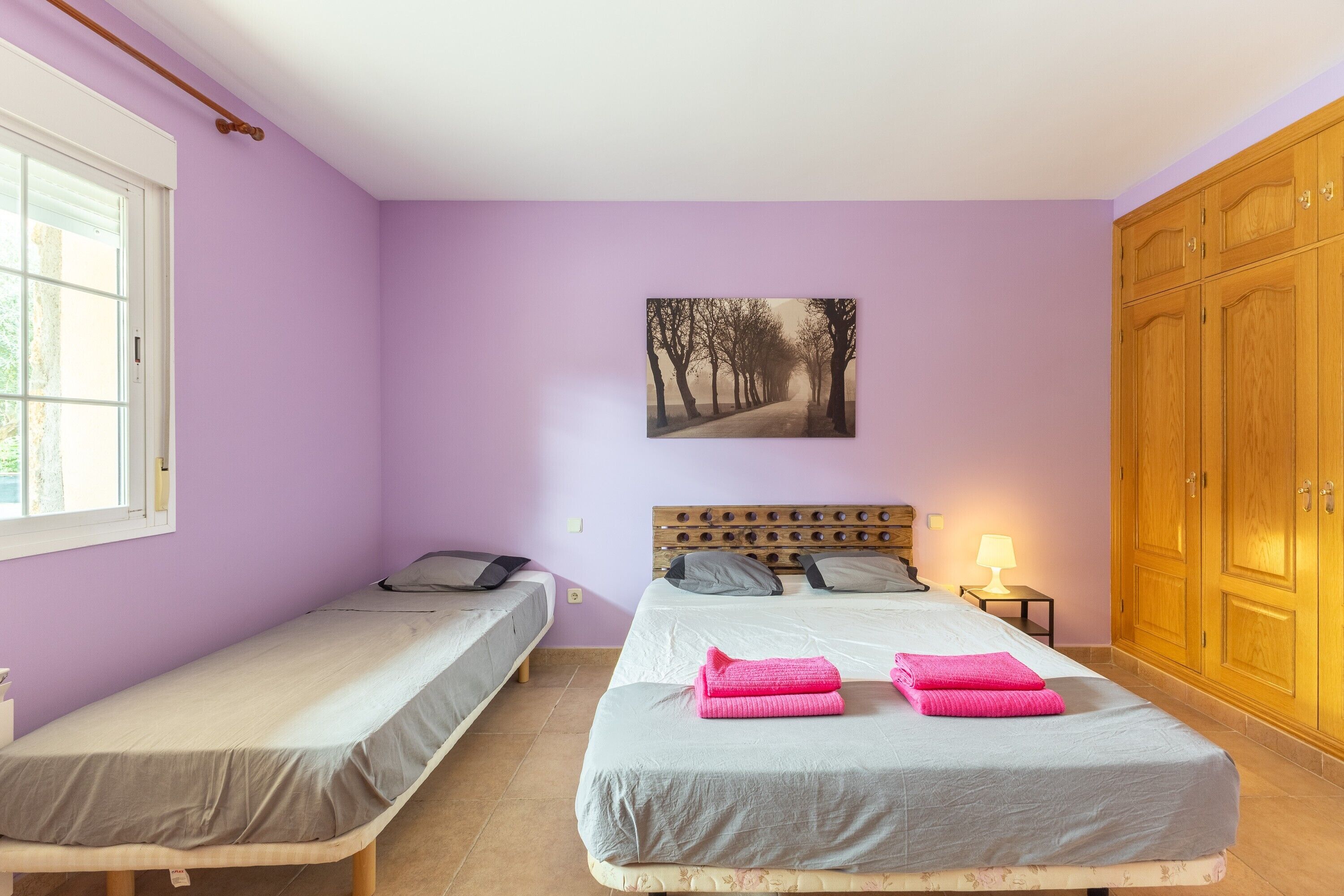 4 dormitorios, wifi gratis, ropa de cama