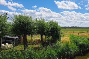 Property grounds - Studio Wijtvliet ~ Holiday home in a rural location surrounded by greenery ~ (Geersdijk)