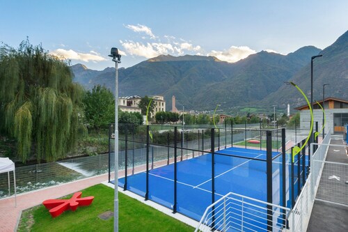 Apartment 'Casa Vacanze Villatanya -  Cir 0014' with Mountain View, Shared Garden and Wi-Fi