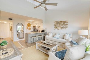 Apartment (1 Bedroom) | Interior - Ocean View Balcony, Shared Pool, Steps to the Beach The Sea Chord by Avantstay (Santa Rosa Beach)