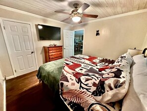 2 chambres, bureau, Wi-Fi gratuit, draps fournis