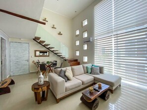 Appartement, vue ville | Coin séjour