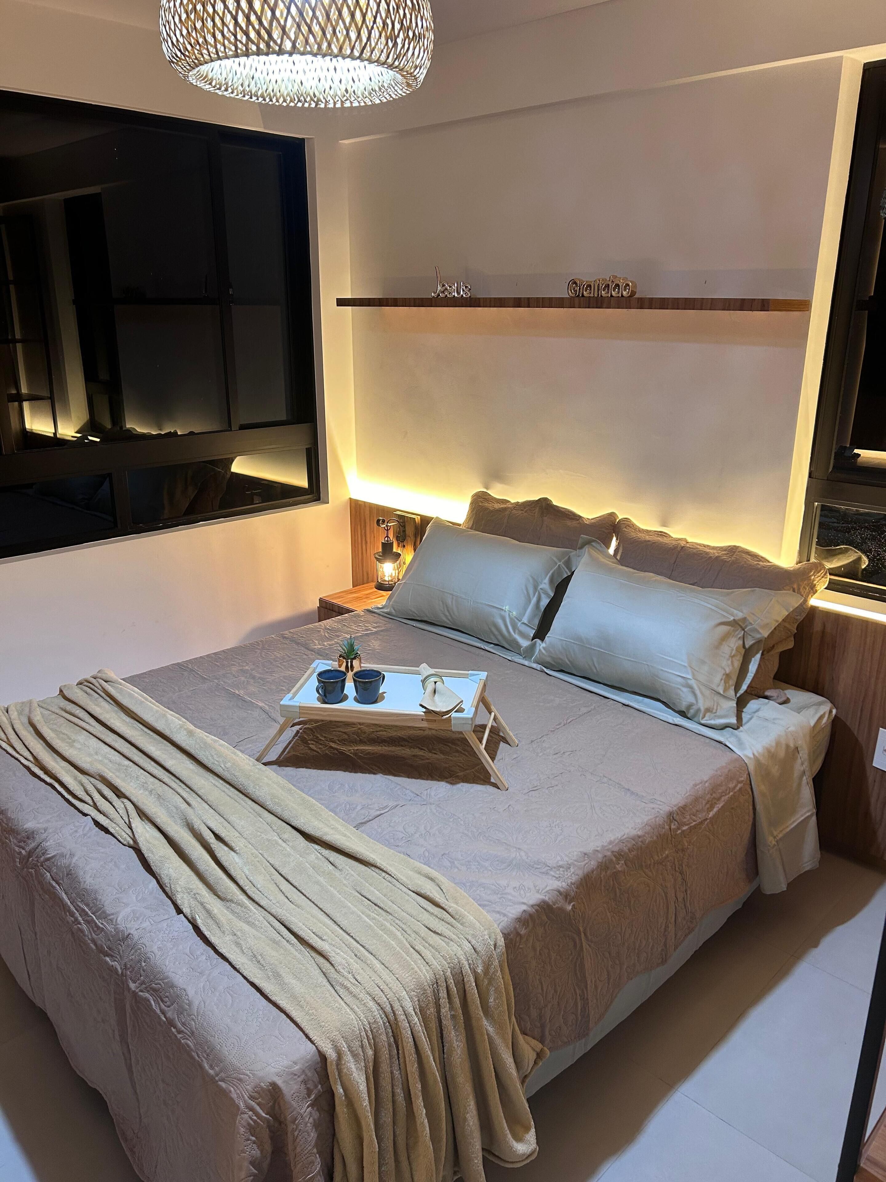 1 quarto, Wi-Fi, roupa de cama