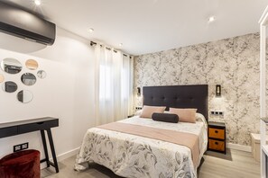 1 bedroom, free WiFi, bed sheets, wheelchair access - Apartment 'El Pisito De Gemma' with Balcony, Wi-Fi and Air Conditioning (Port de Sagunt)