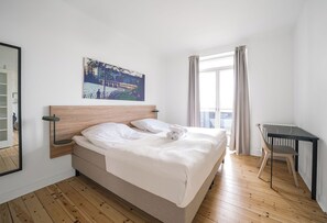 2 間睡房、熨斗/熨衫板、Wi-Fi、床單