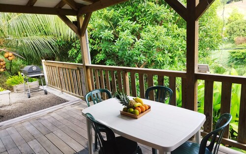 Bungalow privé "Le petit K'banon" vue nature 