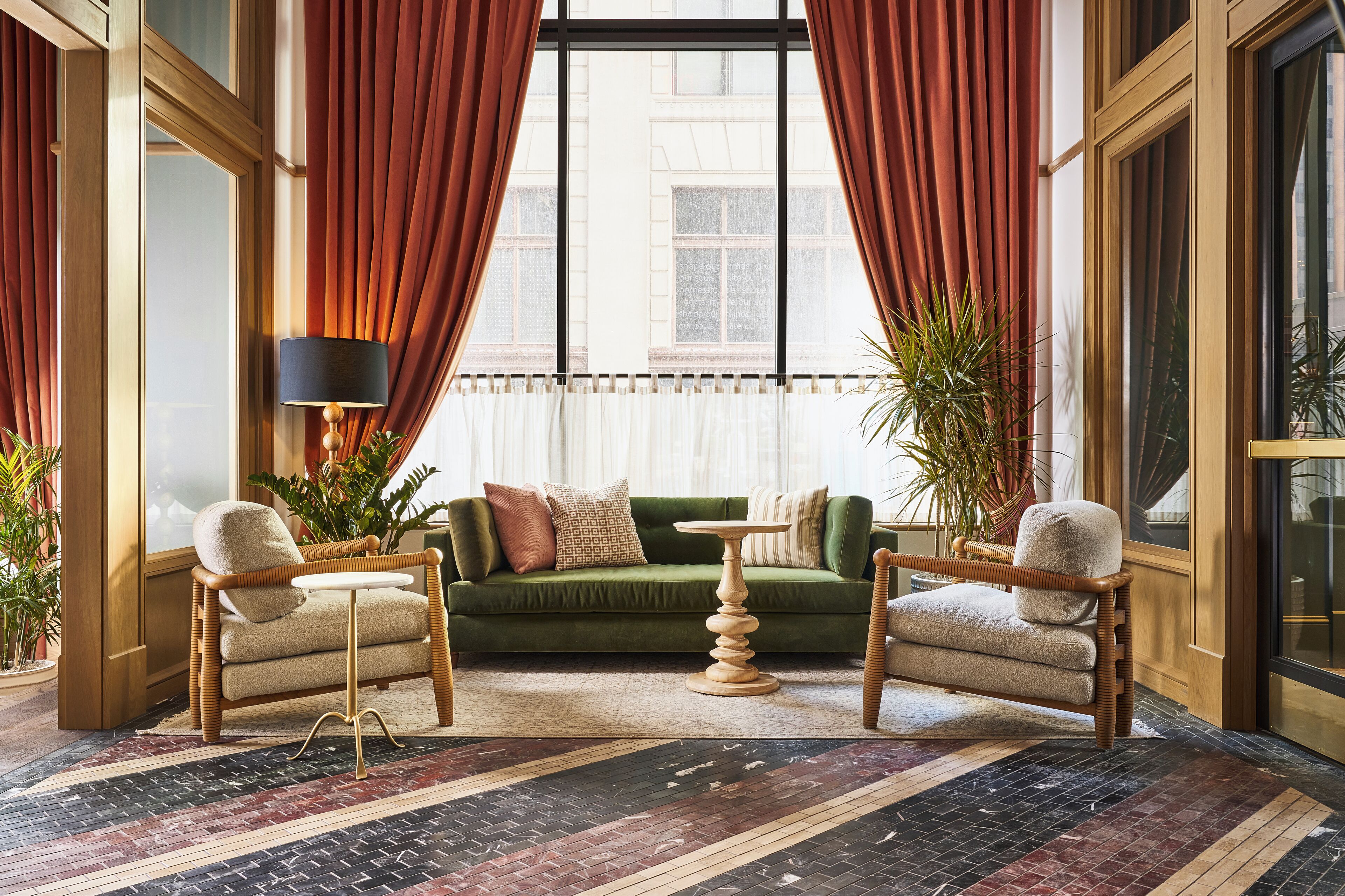 Sitzecke in der Lobby