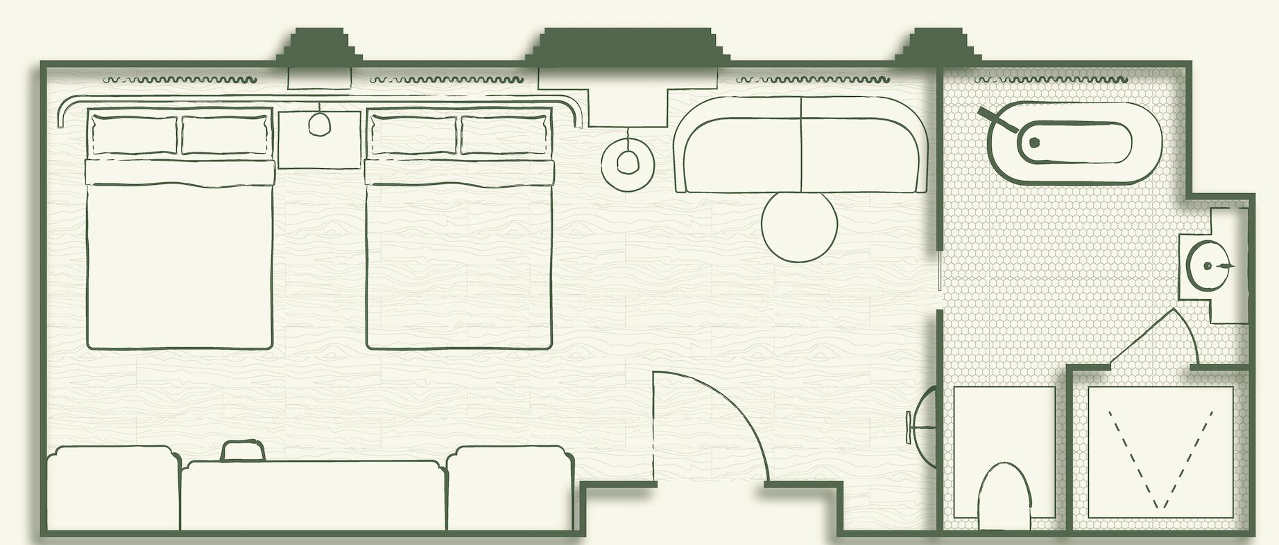 Zimmer | Grundriss