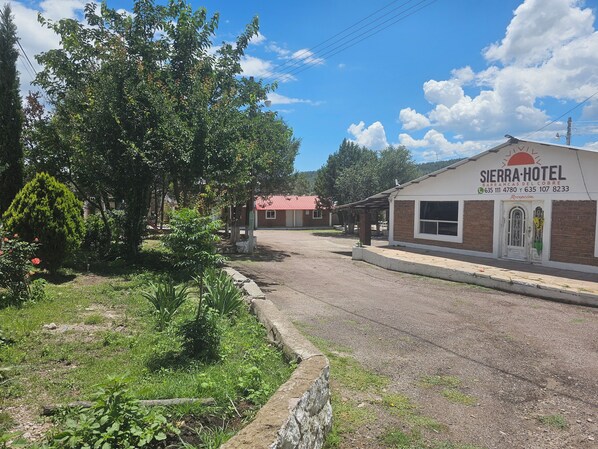 Front of property - Sierra hotel (Urique)