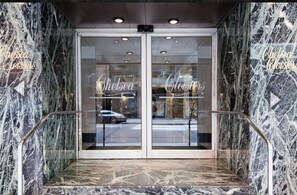 Exterior detail - A well-located, Art Deco stylish living space, in South Kensington.  (London)